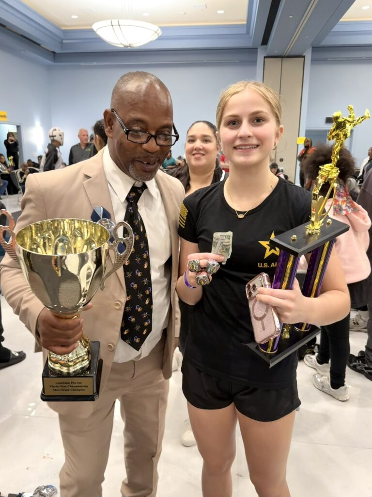 Gabby Viola wins Louisiana Pro Am Karate Tournament